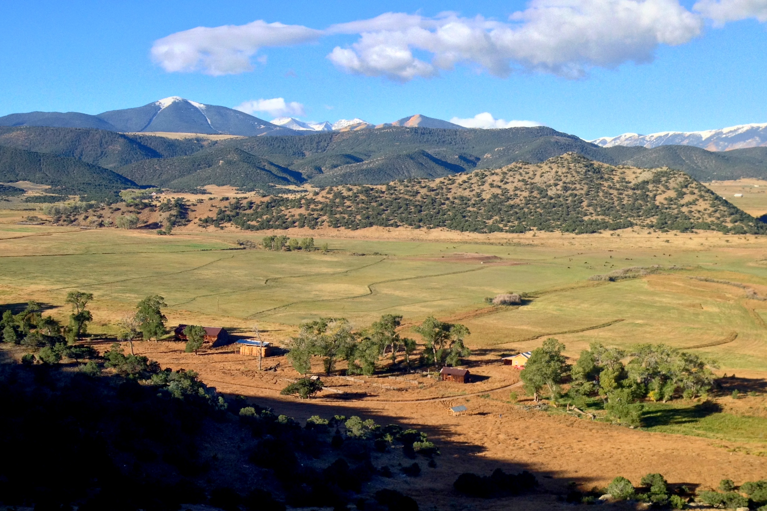 Scenic highway landscape